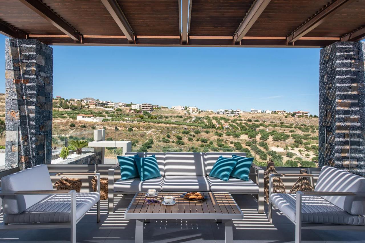 Kymo Instyle Villa - Sea View Private Pool Jacuzzi Kokkini Hani Bagian luar foto