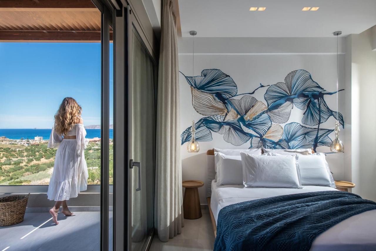Kymo Instyle Villa - Sea View Private Pool Jacuzzi Kokkini Hani Bagian luar foto